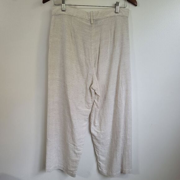 Jonny Cota Linen Wrap Pants Size 2 - Picture 5 of 7